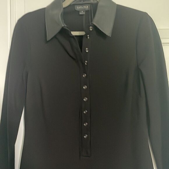 New Carlisle Collection Black Long Sleeve Dress - Picture 2 of 6